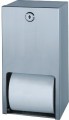 DISPENSER HARTIE IGIENICA - dublu din inox 
